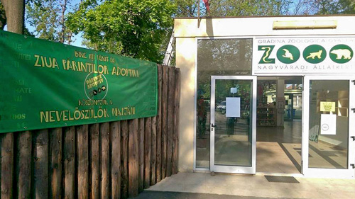 Ziua Părinţilor Adoptivi în Grădina Zoologică Oradea. Intrare.